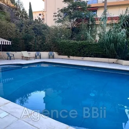 Grand Studio Nice Terrasse Et Piscine Apartment Exterior photo